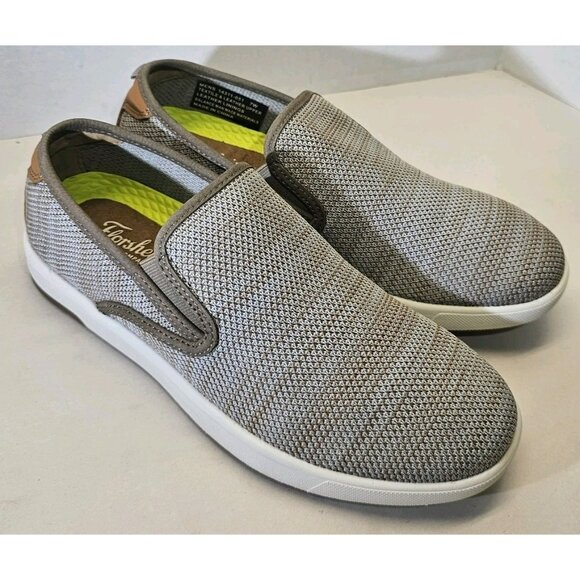 Florshiem  Crossover  Knit  Plain Toe Slip-on  Anti-Odor  Comfort  Shoes Size 7W main image 4